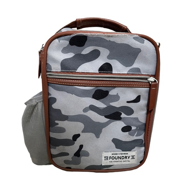 The Foundry Fit & Fresh Grey Camo Lunch Tote - Picture 2 of 10